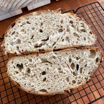 Abraham Basic Sourdough second slice