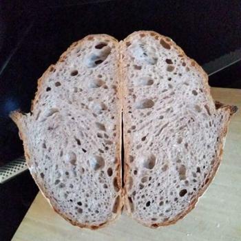 Ah Huat Purple wheat + roasted maize second slice