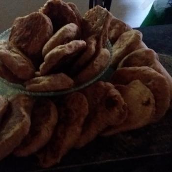 Ana Lorenzo Sour dough english muffing second slice