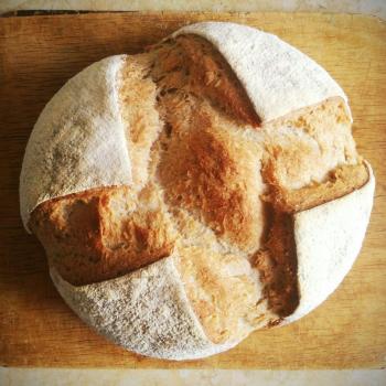 Astrakhan Frontier Bread first slice