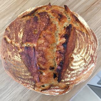 Brad Sourdough loaf second overview