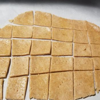 Bruce Rosemary Garlic Whole Wheat Crackers first overview
