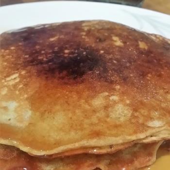 Bubbles banana oat pancakes second overview