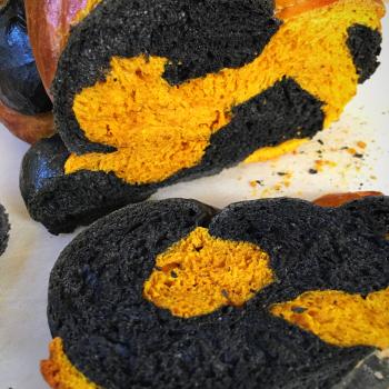 Butterfly Pea Tea Sourdough  first overview
