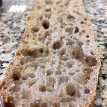 Châtaignou Baguette tradi chataîgne second slice