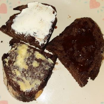 Clarice Dark Chocolate Cherry Sourdough Bread second slice