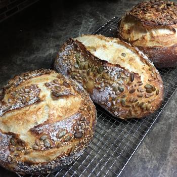 Domka Sourdough Bread second slice
