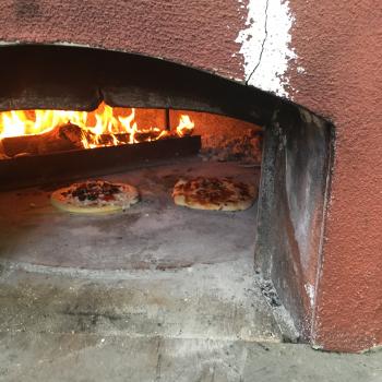 Dough Diddley Pizza, Break, Pancakes first slice