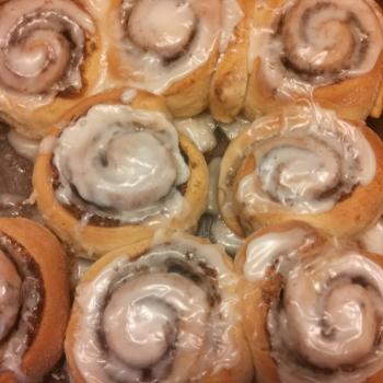 Ethyl Cinnamon rolls, pancakes, waffles, bread, pizza, biscuits, crackers second slice