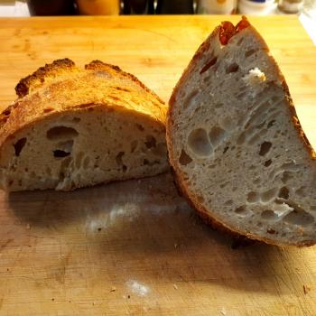 Grandpa Artisanal Bread second slice