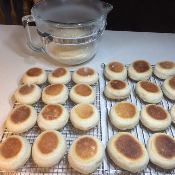 Iris Sourdough English Muffins second overview