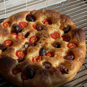 John Dough Greek Sourdough Focaccia first overview