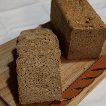 Mio I made delicious breads, pizza, waffle and other deep fry batters and pancakes. first slice