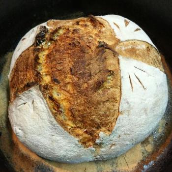 Nonna Bread first slice