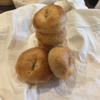Nyx  Bagels second slice