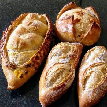 Panem fermentatum Pães second slice