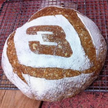 Prunus Breads first slice