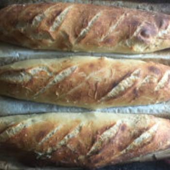 Riverside Lodge COVID-19 2 Boules, 4 Garlic Rosemary Bâtards , 4 Baguettes or Épi de Blé second overview