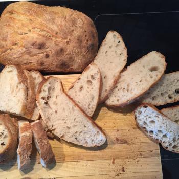Ryean White Sourdough first slice