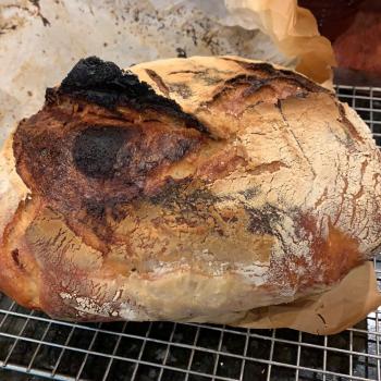 The Yeasty Boys Sourdough loaf first slice