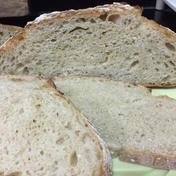 ZIPPY Moon Magic Sourdough first slice